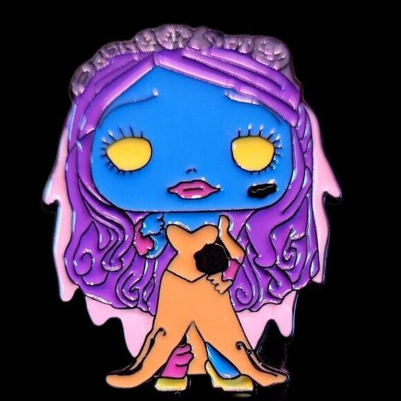 1‎ cute zombie Corpse Bride Disney enamel pin - Picture 1 of 2